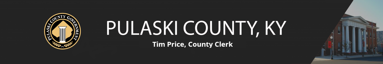 Pulaski County Ky Clerk Welcome To The Office Of The Pulaski County Clerk 